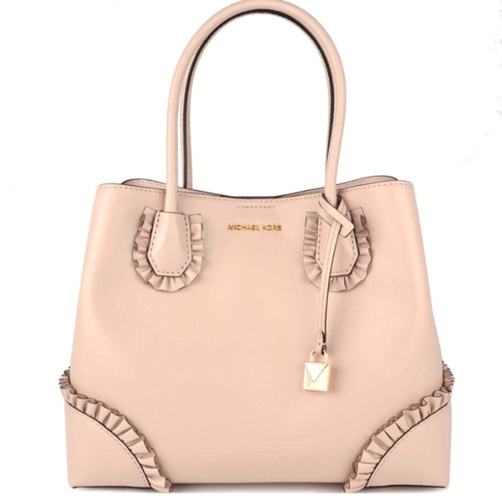 Michael Kors Mercer Gallery Ruffled Handbag